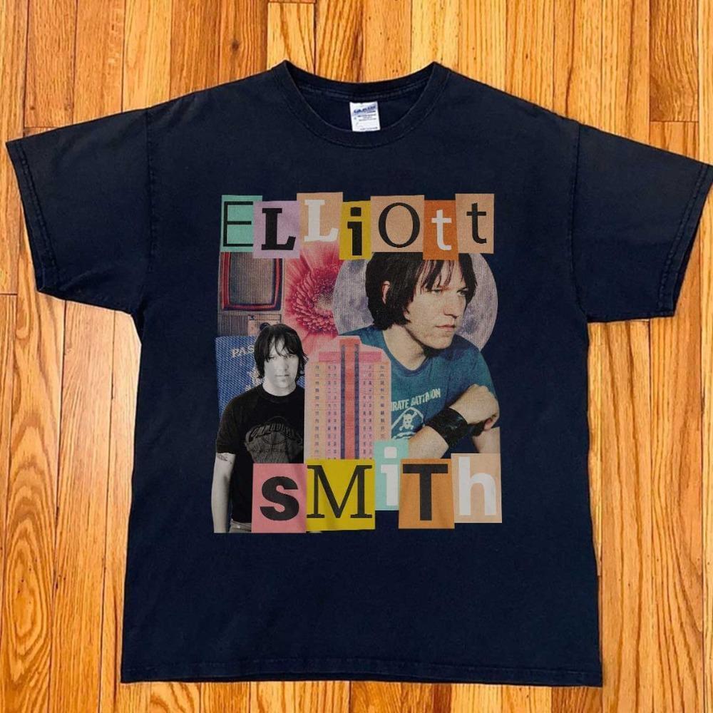 Elliott Smith Unisex Black T-Shirt